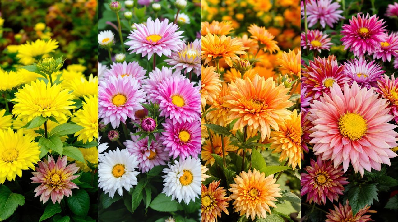 追剧猫 - 菊花园四季：延时摄影记录花开花落